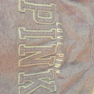 VS PINK lilac lavender hoodie zip up